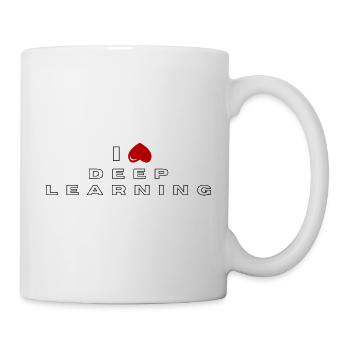 Je déteste le Deep Learning - Mug blanc - blanc - Droite