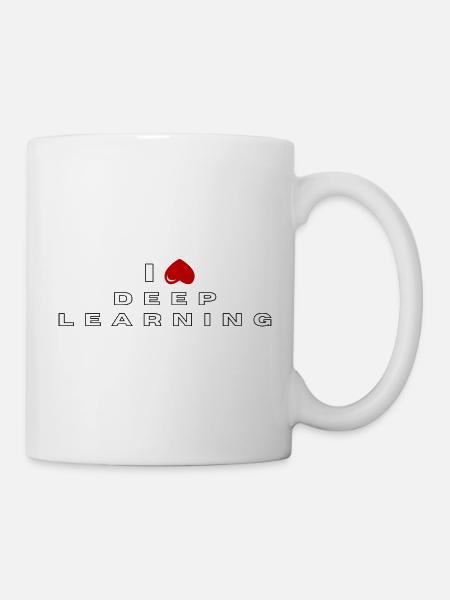 Ich hasse Deep Learning - Tasse - Weiß