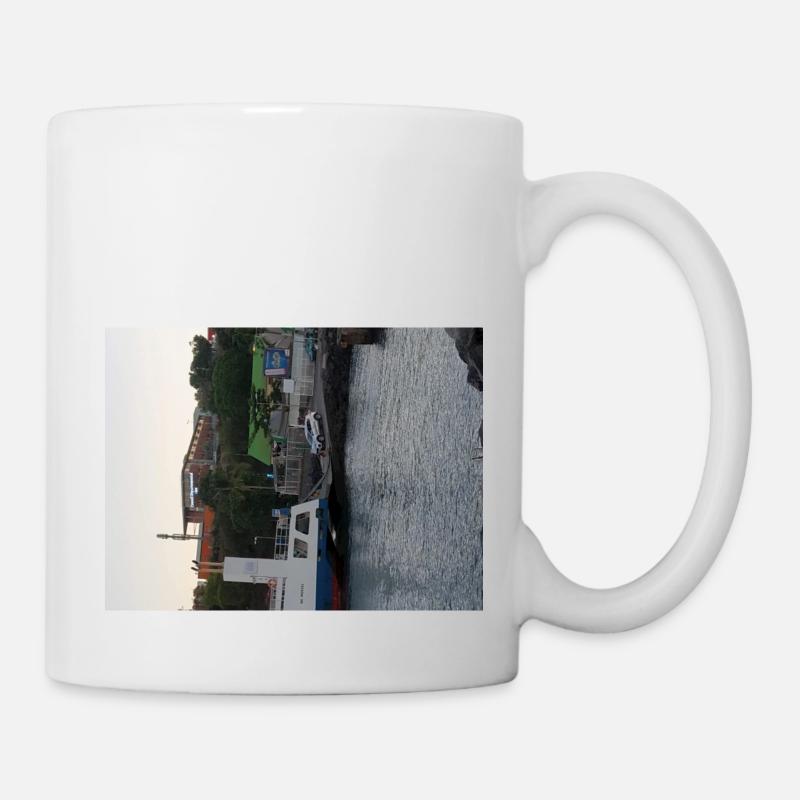 LA BARGE - Mug blanc - blanc