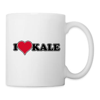 J’adore Kale -1970s Retro - Mug blanc - blanc - Droite