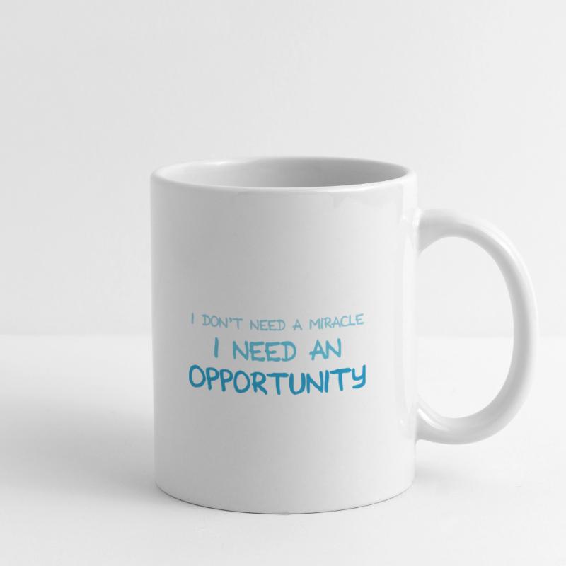 DEVISE Mug blanc