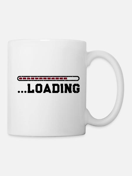loading - Tasse - Weiß
