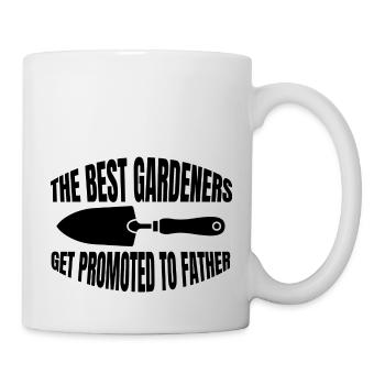 Hobbygärtner Geschenk Obstgarten Gärtner Garten - Tasse - Weiß - Rechts