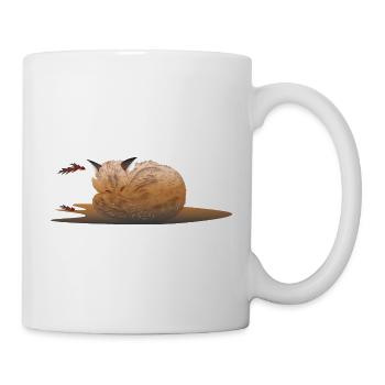 Sleepy fox - Tasse - Weiß - Rechts