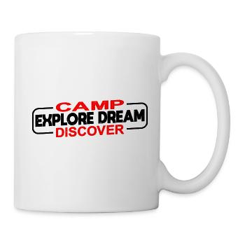 Camp Explore Dream Discover 3 - Tasse - Weiß - Rechts
