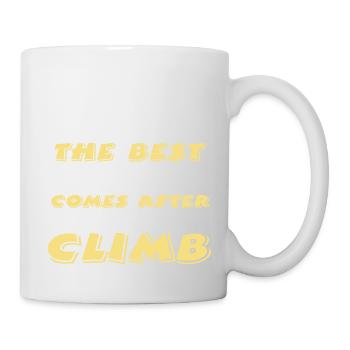 The Best View Comes After The Hardest Climb - Mug - white - Right