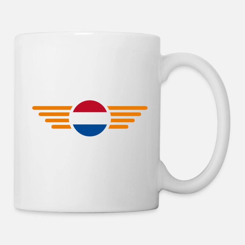 Die Niederlande - Tasse - Weiß