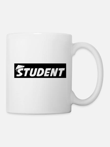 student - Tasse - Weiß