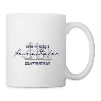 Port d’attache Travemünde - Mug blanc - blanc - Droite