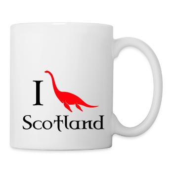 I heart Scotland - Mug - white - Right