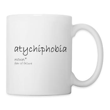 Atychiphobia - Mug blanc - blanc - Droite