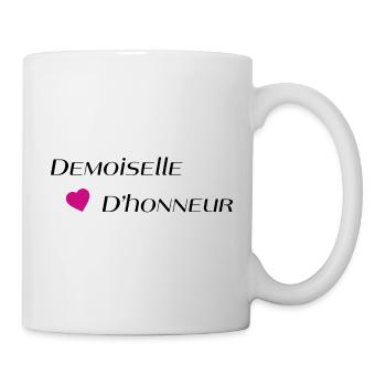 Demoiselle d'honneur - Mug blanc - blanc - Droite