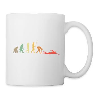 Schwimmer Wassersport - Tasse - Weiß - Rechts