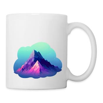 Mountains Hiking Mountain hiking Hiking Mountain hikers - Mug - white - Right