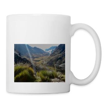 View Mountains - Tasse - Weiß - Rechts
