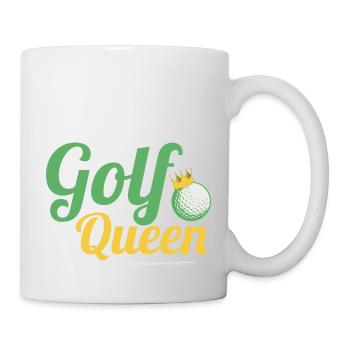 Golf Queen Par Tee Golfing - Mug - white - Right