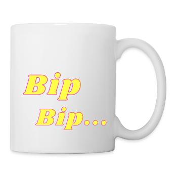 Bip Bip - Lustige und originelle Designs - Tasse - Weiß - Rechts