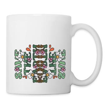 Save the planet | Earth day - Mug blanc - blanc - Droite
