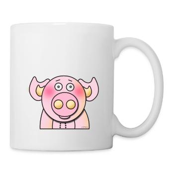Piggie - Mug - white - Right