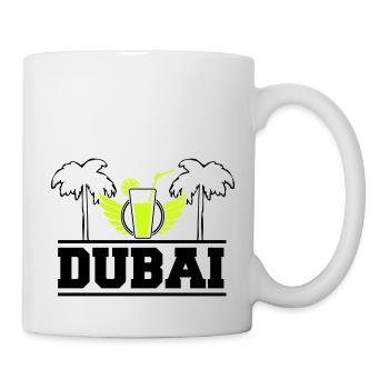 dubai - Tasse - Weiß - Rechts