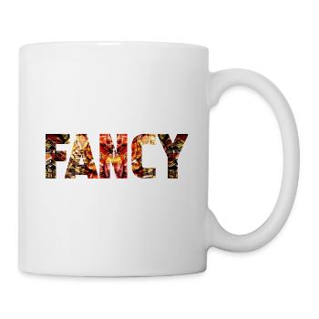 fancy bunt 1 - Tasse - Weiß - Rechts
