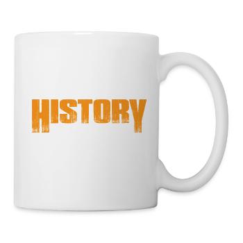 History Is Kind Of My Thing 4 - Tasse - Weiß - Rechts