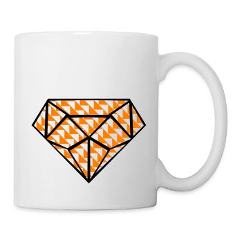 Diamond Design Art 2 - Mug - white - Right