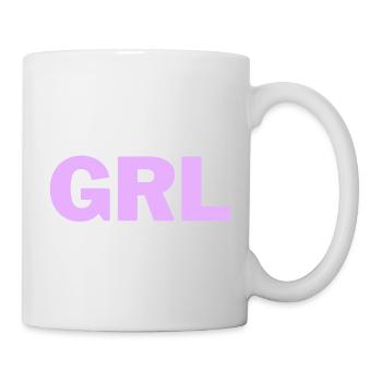 Girl Power moderne - Mug blanc - blanc - Droite