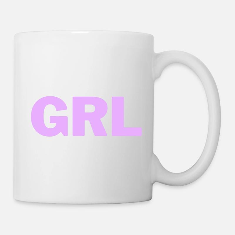 Girl Power moderne - Mug blanc - blanc