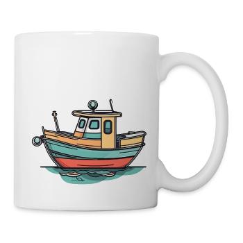 Boot - Tasse - Weiß - Rechts