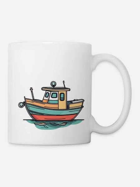 Boat - Mug - white