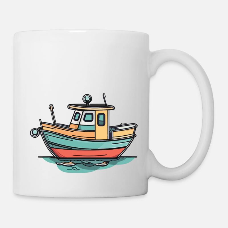 Boat - Mug - white
