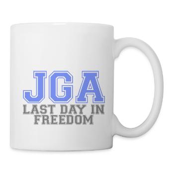 JGA - Last Day In Freedom - Tasse - Weiß - Rechts