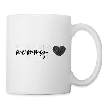 Mommy - Tasse - Weiß - Rechts