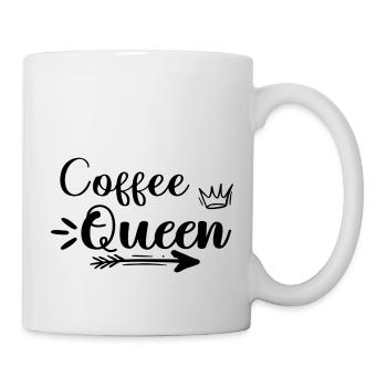 Reine du café - Mug blanc - blanc - Droite