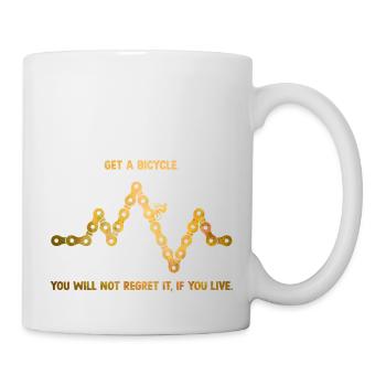 Get a Bicycle - Mug - white - Right