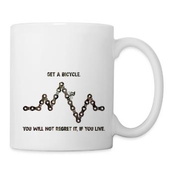 Get a Bicycle - Mug - white - Right