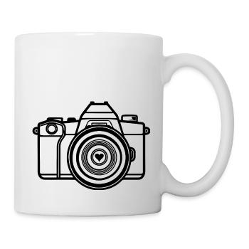 Fotograf Fotografieren Fotografie Kamera - Tasse - Weiß - Rechts