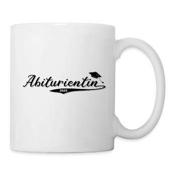 Abiturientin 2023 Abi Abitur Abschlussklasse - Tasse - Weiß - Rechts