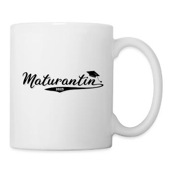 Maturantin 2023 Österreich Matura Geschenk Schule - Tasse - Weiß - Rechts
