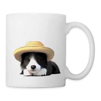 Hundehalter Border Collie Hunde Hundeliebhaber - Tasse - Weiß - Rechts