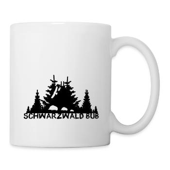 bub ,schwarzwald ,Jäger,wald,schwarzwald bub - Tasse - Weiß - Rechts