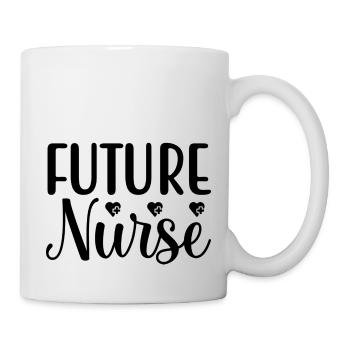 Future Nurse - Tasse - Weiß - Rechts