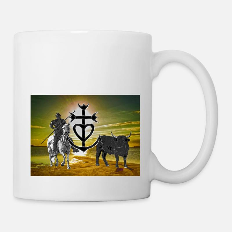 CAMARGUE - Mug blanc - blanc