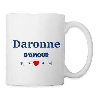 Daronne - Mug blanc - blanc - Droite
