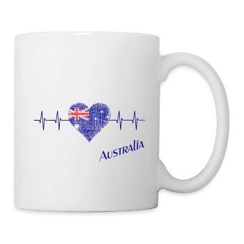 Australien Australia - Tasse - Weiß - Rechts