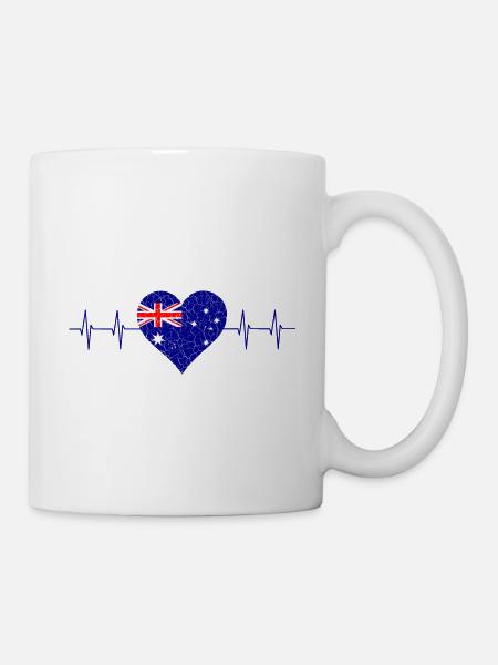Australien - Tasse - Weiß