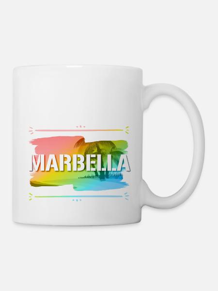 Marbella - Tasse - Weiß