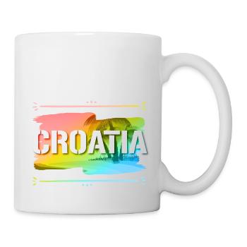 Croatia - Tasse - Weiß - Rechts