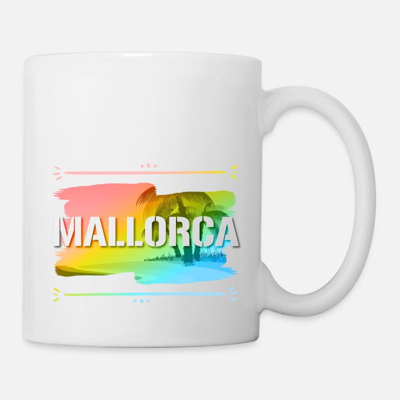 Mallorca - Tasse - Weiß